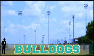 4' x 28' Bold Bulldogs Letters