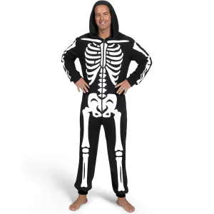 Adult Skeleton Costumes for Men Skeleton jumpsuit Pajama