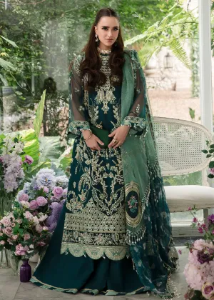 Alif Luxury Wedding Formals '23 by AJR Couture | Teal