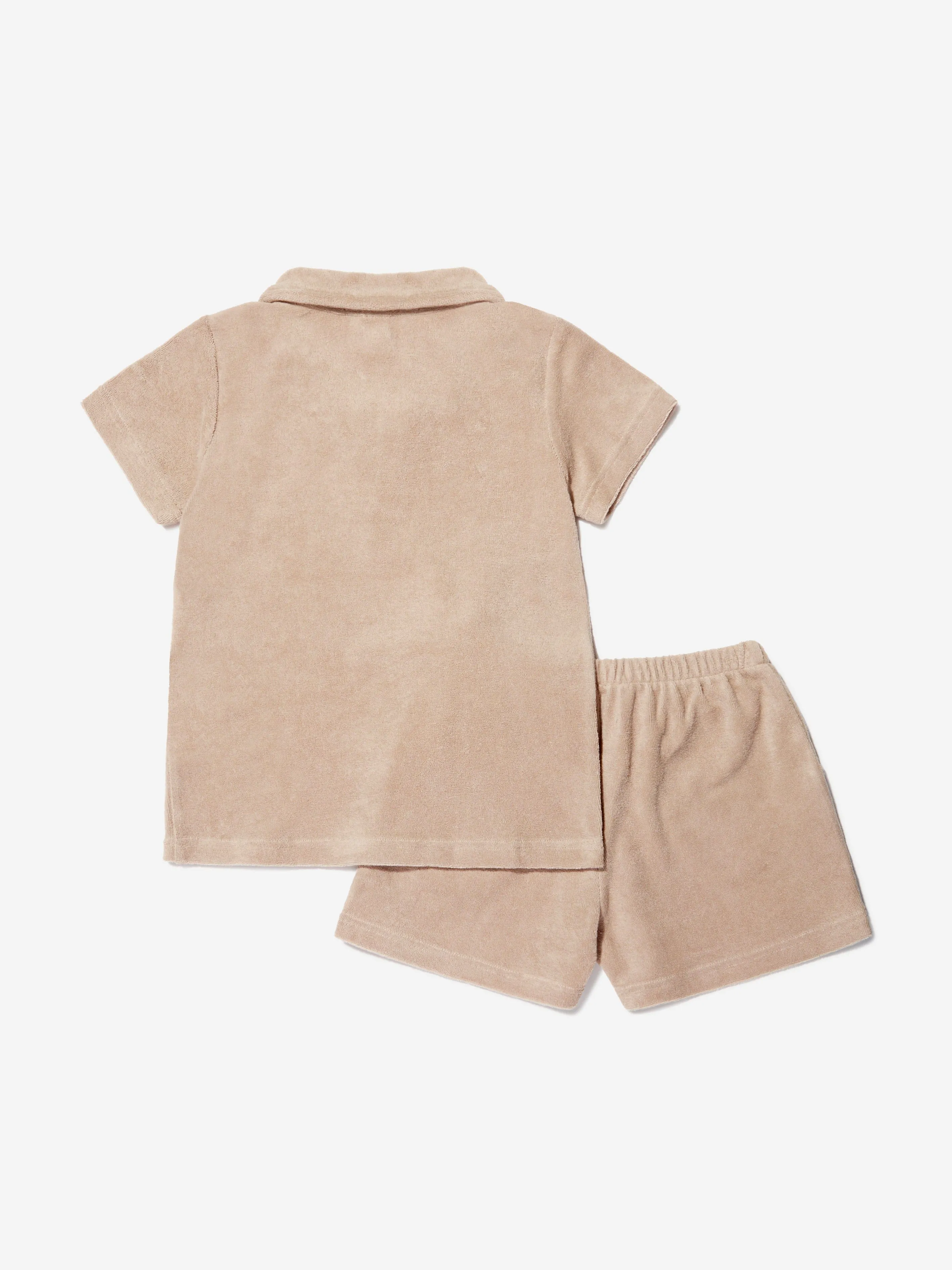 Amiki Children Boys Thomas Short Pyjama Set in Beige