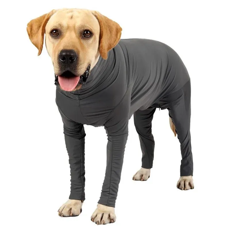 AnniePaw Large Dogs Pajamas Long-Sleeved Four-Legged Surgery Recovery Suit