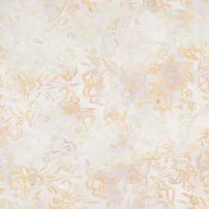 Artisan Batiks Morning Mist - Lily Pad Ivory Yardage