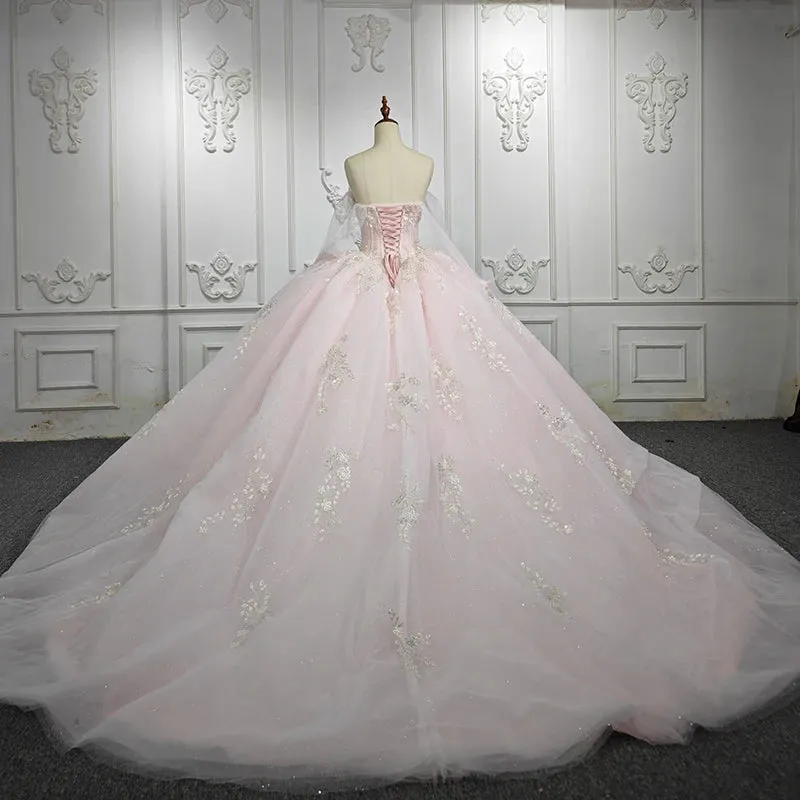 Ball Gown Pink Quinceañera Dresses