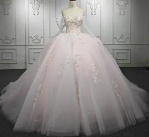 Ball Gown Pink Quinceañera Dresses