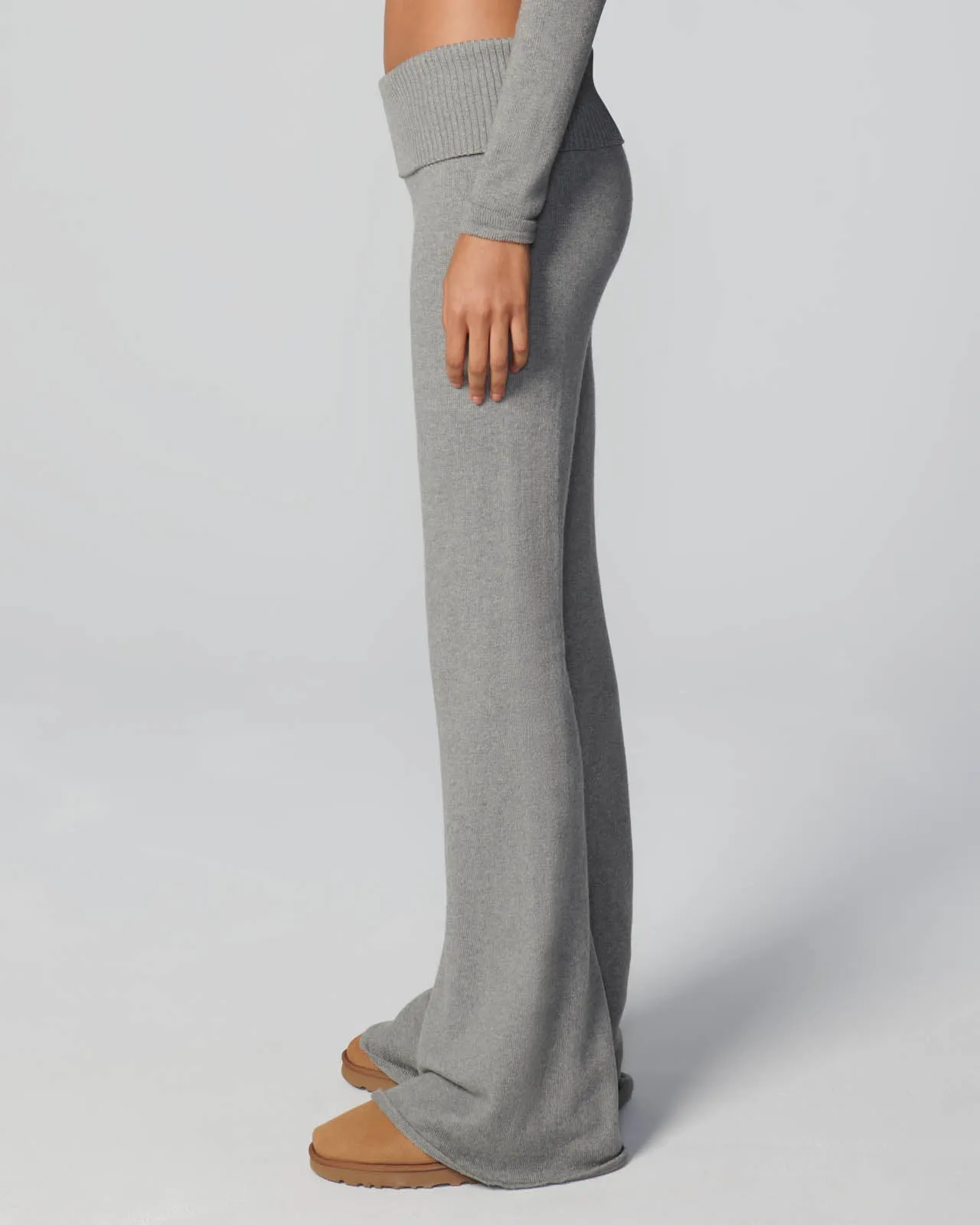 Barre Foldover Wide Leg Pant