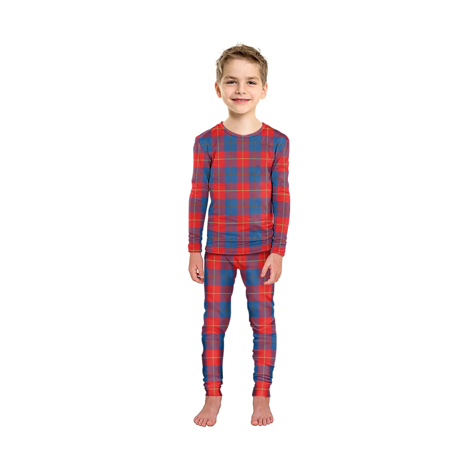 Blane Tartan Pajamas Family Set