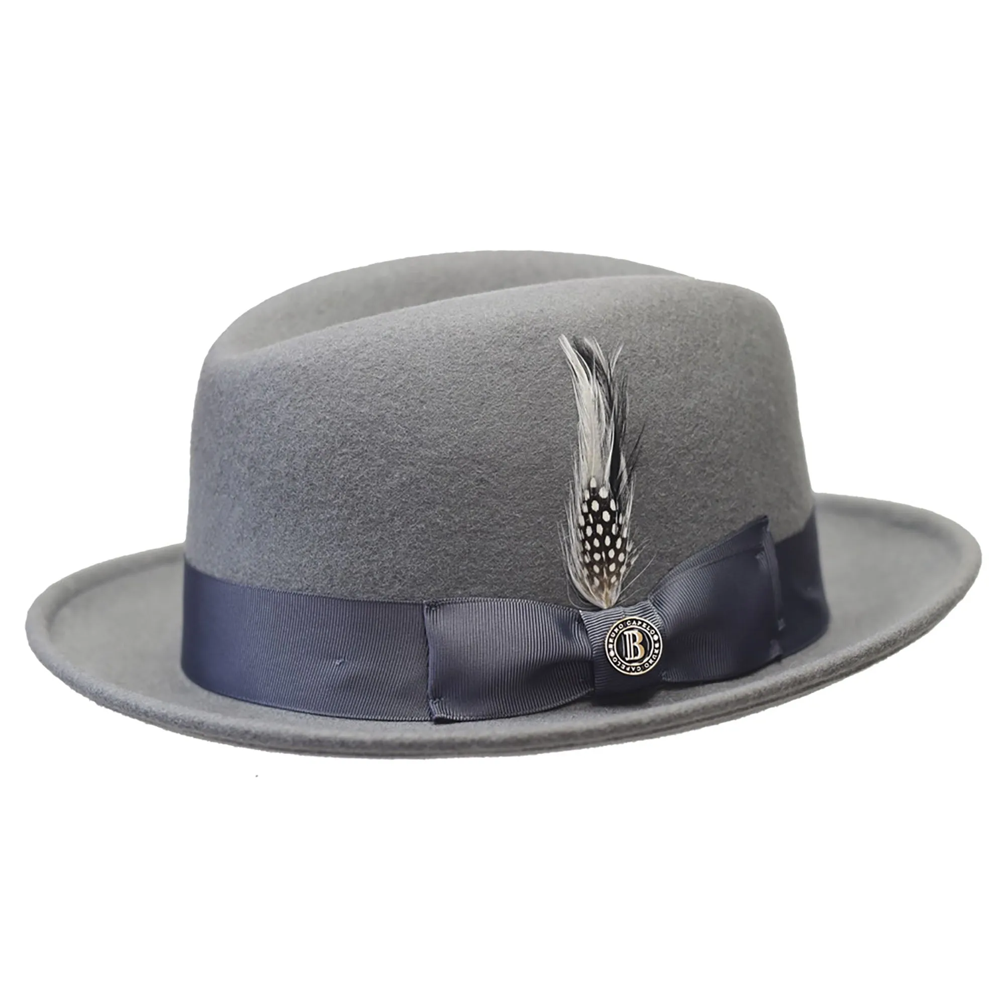 Bruno Capelo Chicago Center Dent Wool Trilby Hat