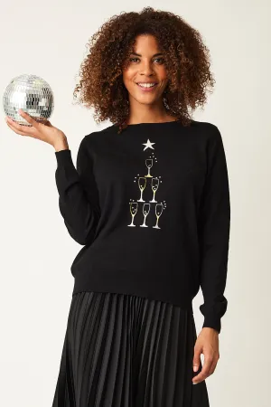 BUBBLY PARTY SWEATER TOP