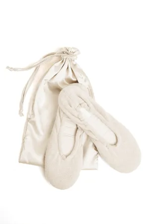 CASHMERE BALLET FLAT SLIPPERS BY SKIN