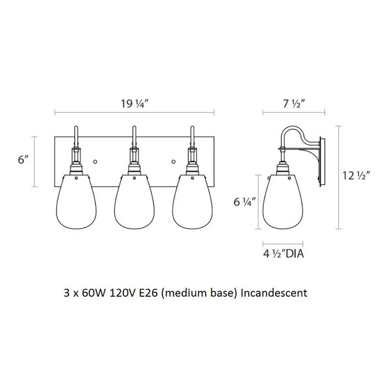 Chelsea Bath Sconce