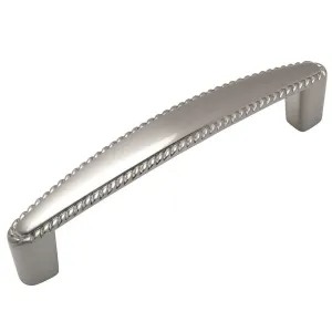 Cosmas 4111SN Satin Nickel Rope Cabinet Pull