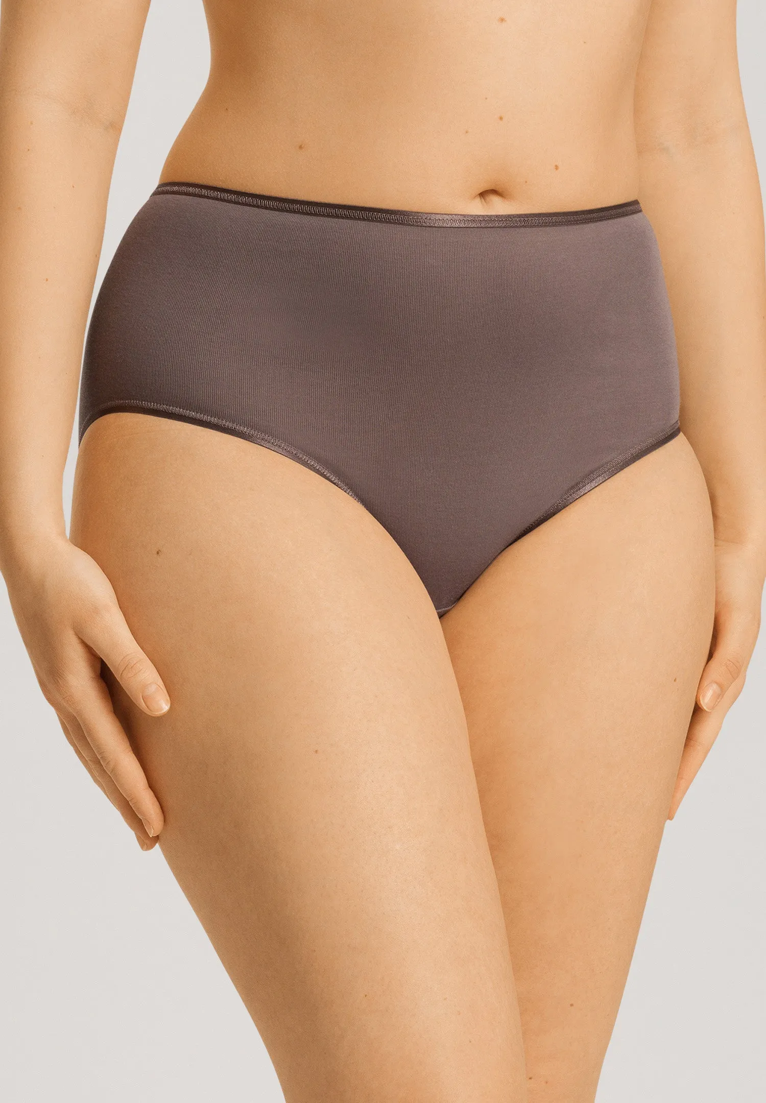 Cotton Seamless Cotton Full Brief | Stonewash 71625-2756