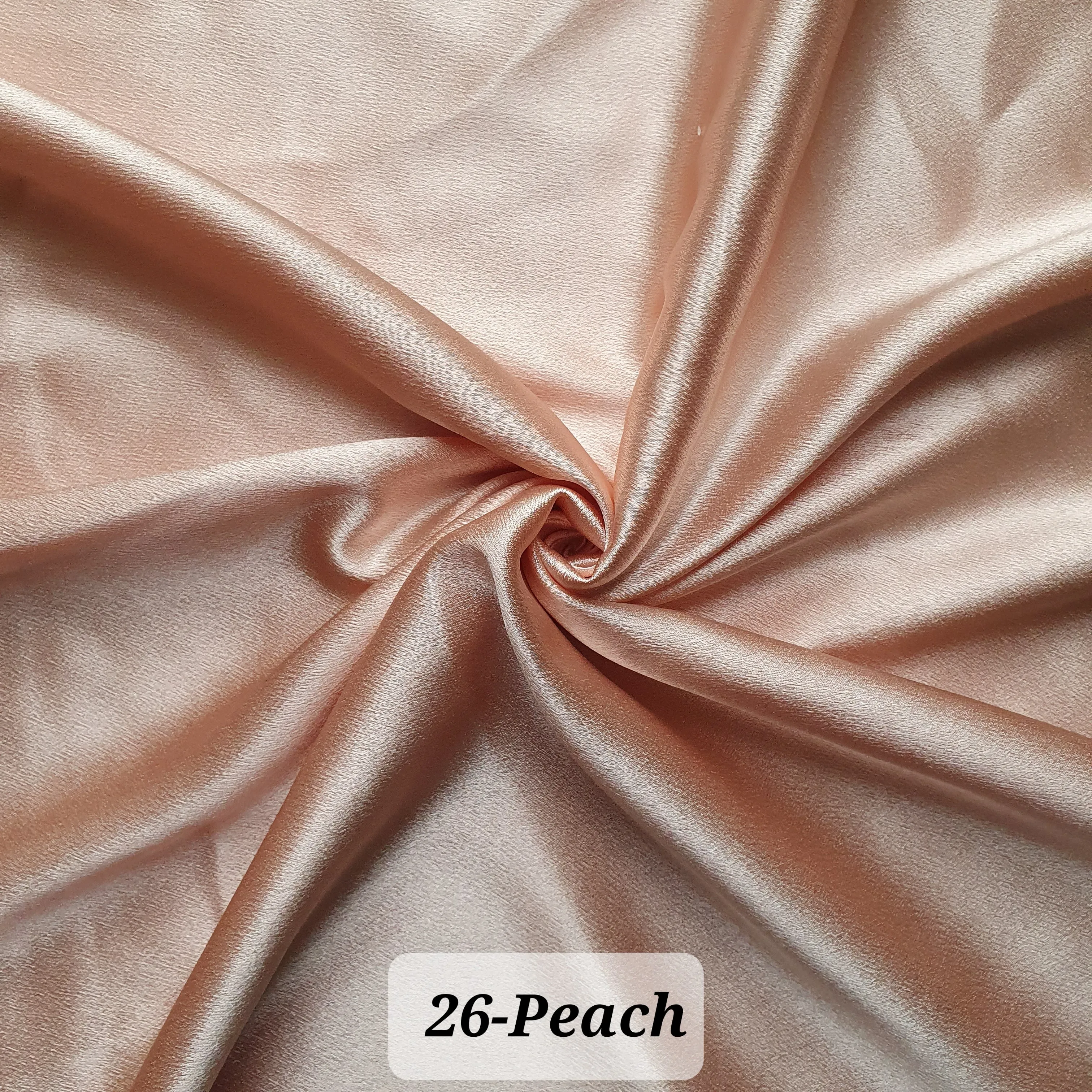 Crepe Back Luxury Silky Satin, Soft Touch, Lustrous, Great Flow and Drape, Stretchy, Wrinkle-Resistan, Bridal dress Material 60"(150cm) wide