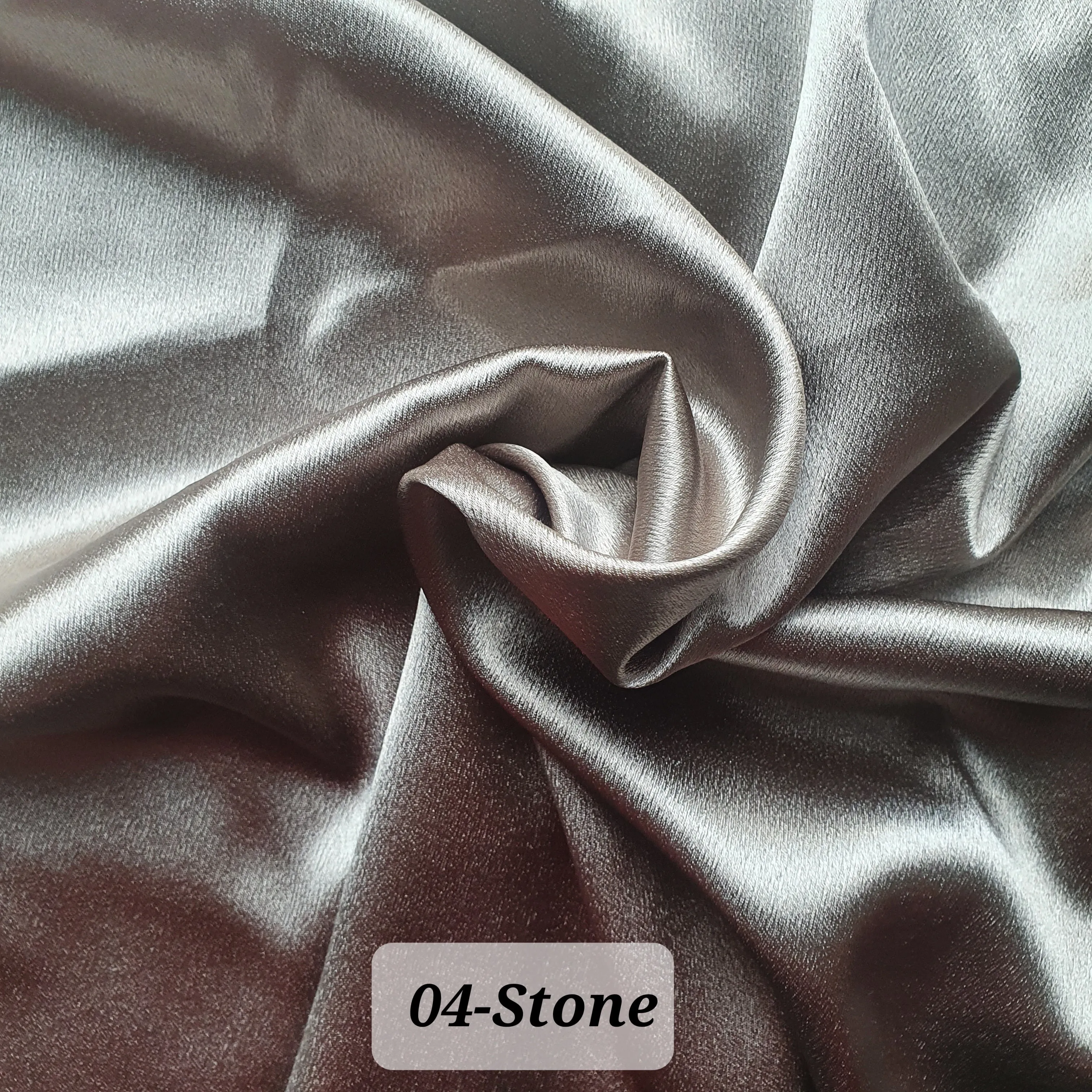 Crepe Back Luxury Silky Satin, Soft Touch, Lustrous, Great Flow and Drape, Stretchy, Wrinkle-Resistan, Bridal dress Material 60"(150cm) wide