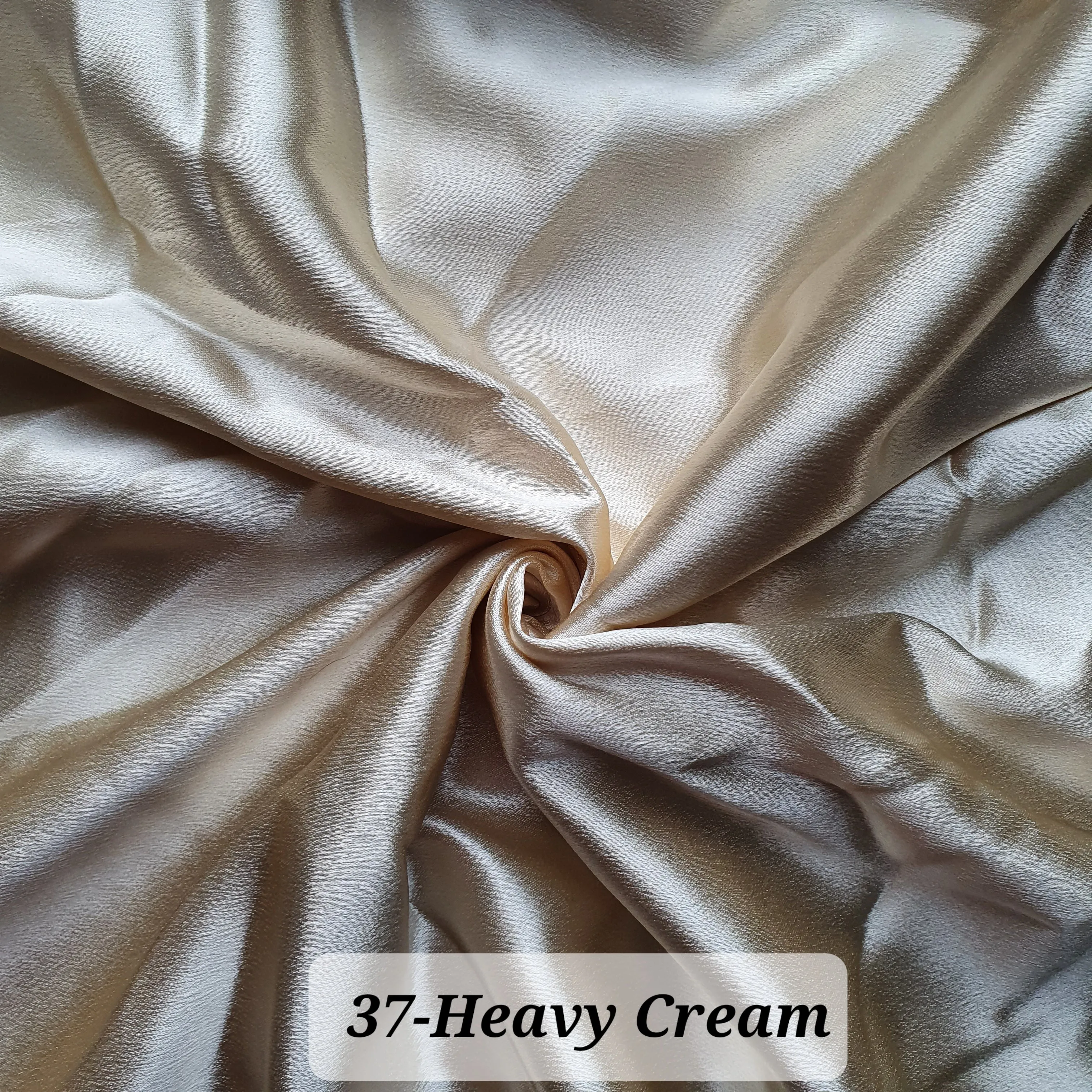 Crepe Back Luxury Silky Satin, Soft Touch, Lustrous, Great Flow and Drape, Stretchy, Wrinkle-Resistan, Bridal dress Material 60"(150cm) wide