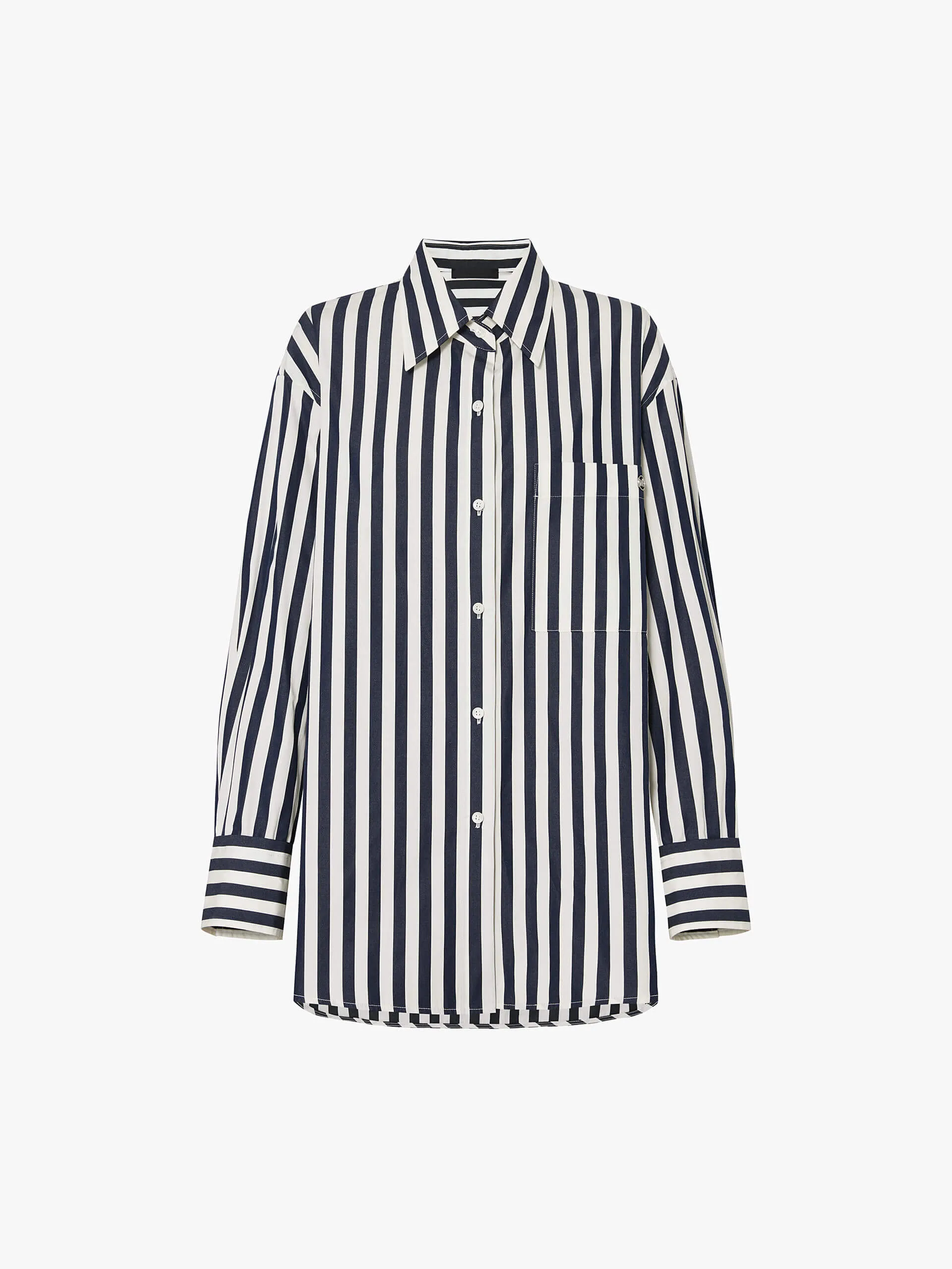 Drop Should Striped Shirt