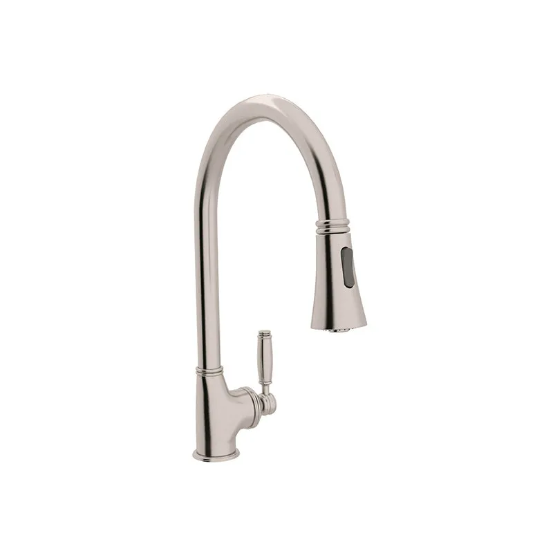 Gotham Pull-Down Kitchen Faucet in Satin Nickel