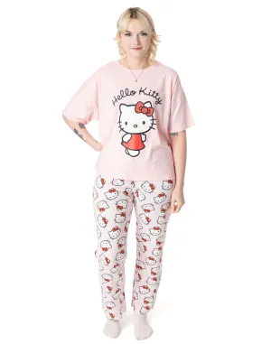 Hello Kitty Womens Pyjama Set