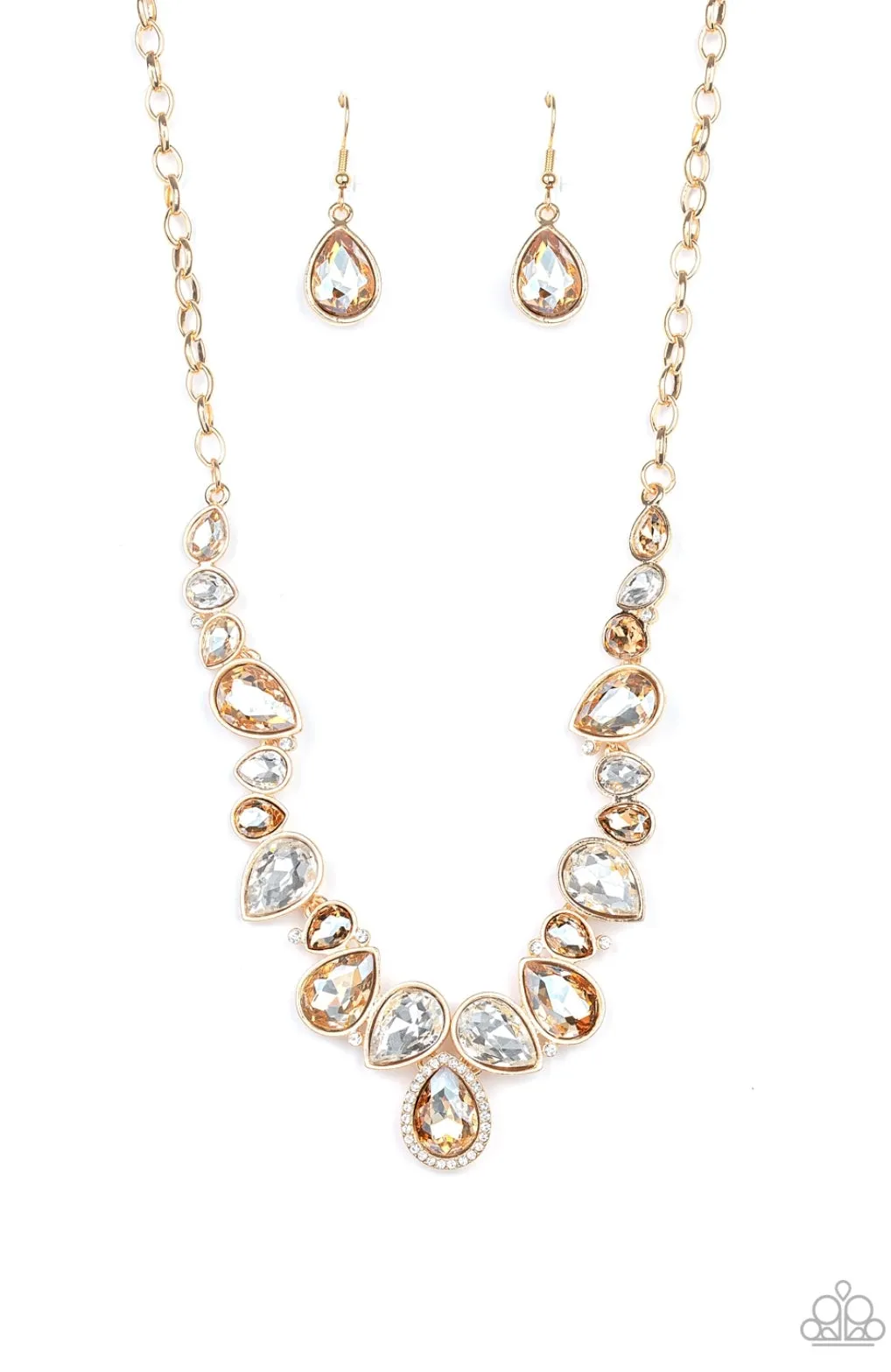 I Want It All Gold Necklace  - Paparazzi Accessories