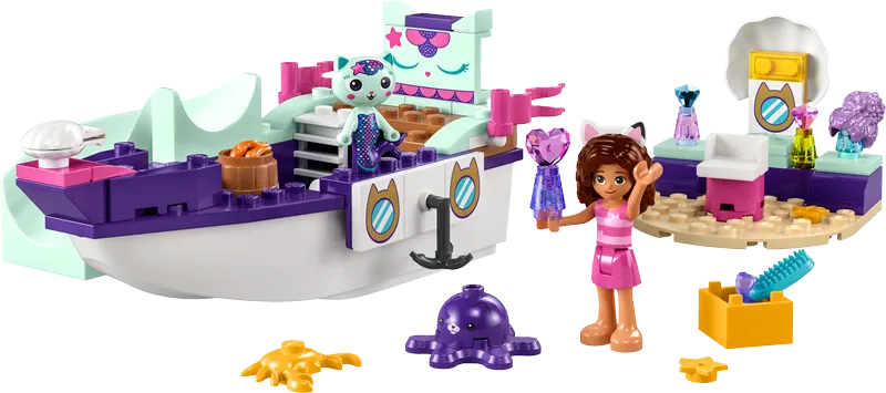 LEGO 10786 Gabby's Dollhouse Gabby & Mercats Ship And Spa