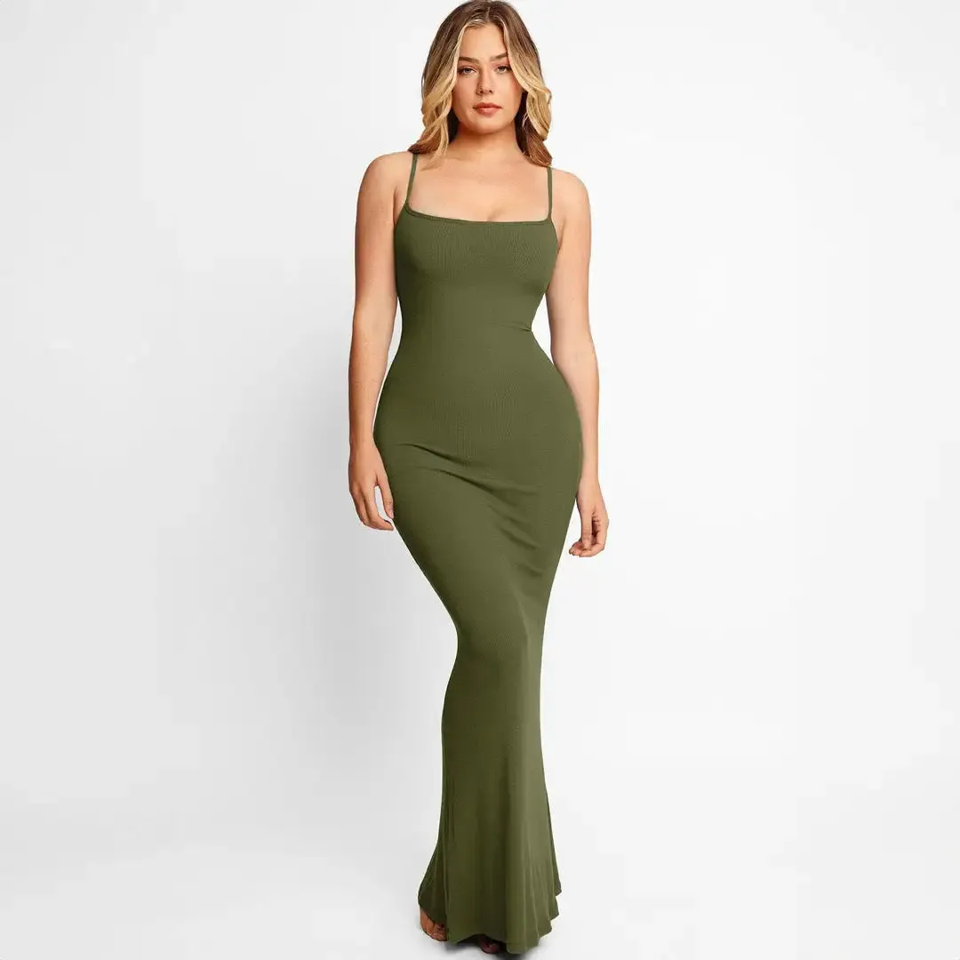 Maxi Built-In Shapewear Lounge Dress