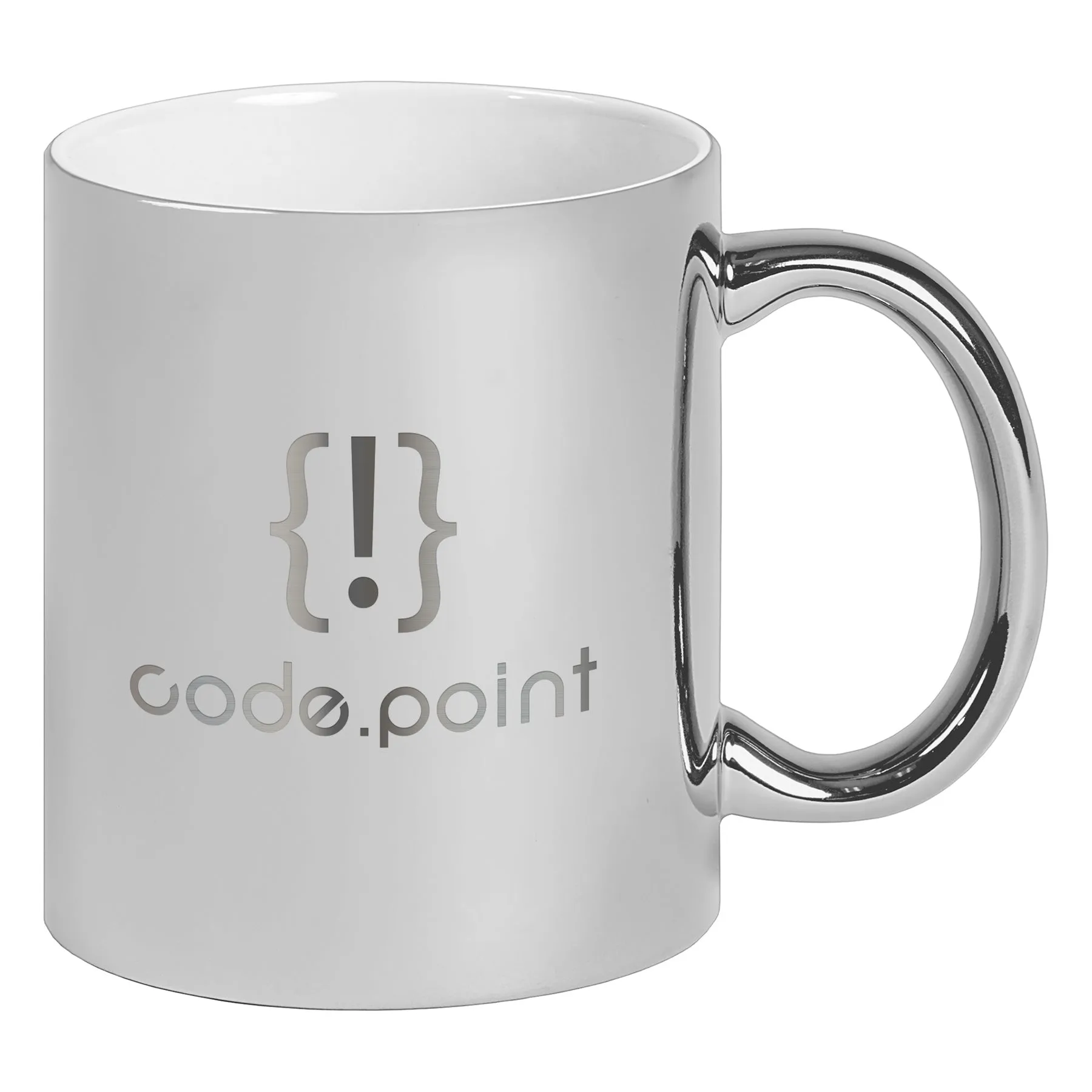 Metallic Ceramic Mug - Printed with Your Logo/Name