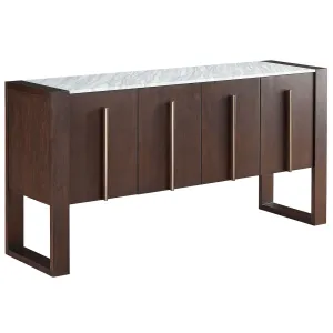 Parma Credenza, Dark Walnut