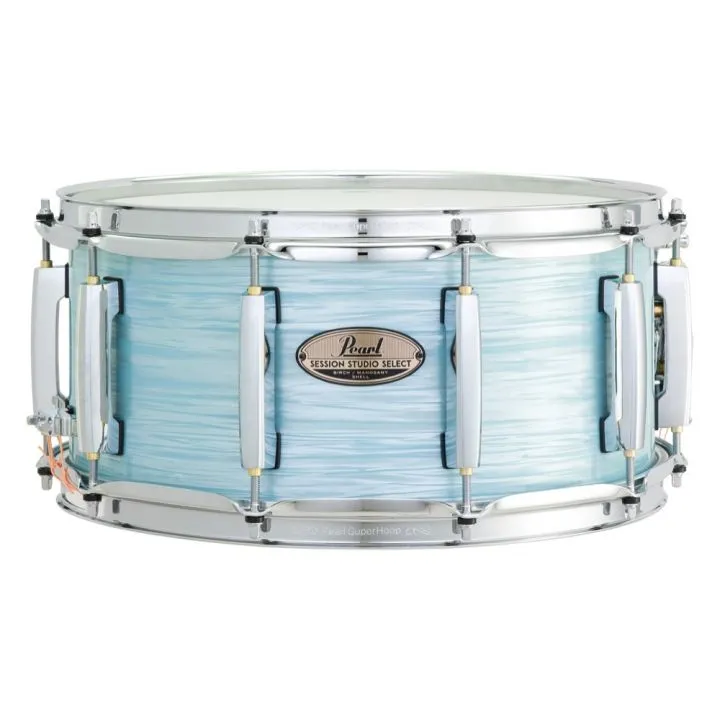 Pearl Session Studio Select 22Inch Fusion Shell Pack 22X16Inch Kick, 16X16Inch Ft, 12X8Inch & 10X7Inch Toms - Ice Blue Oyster