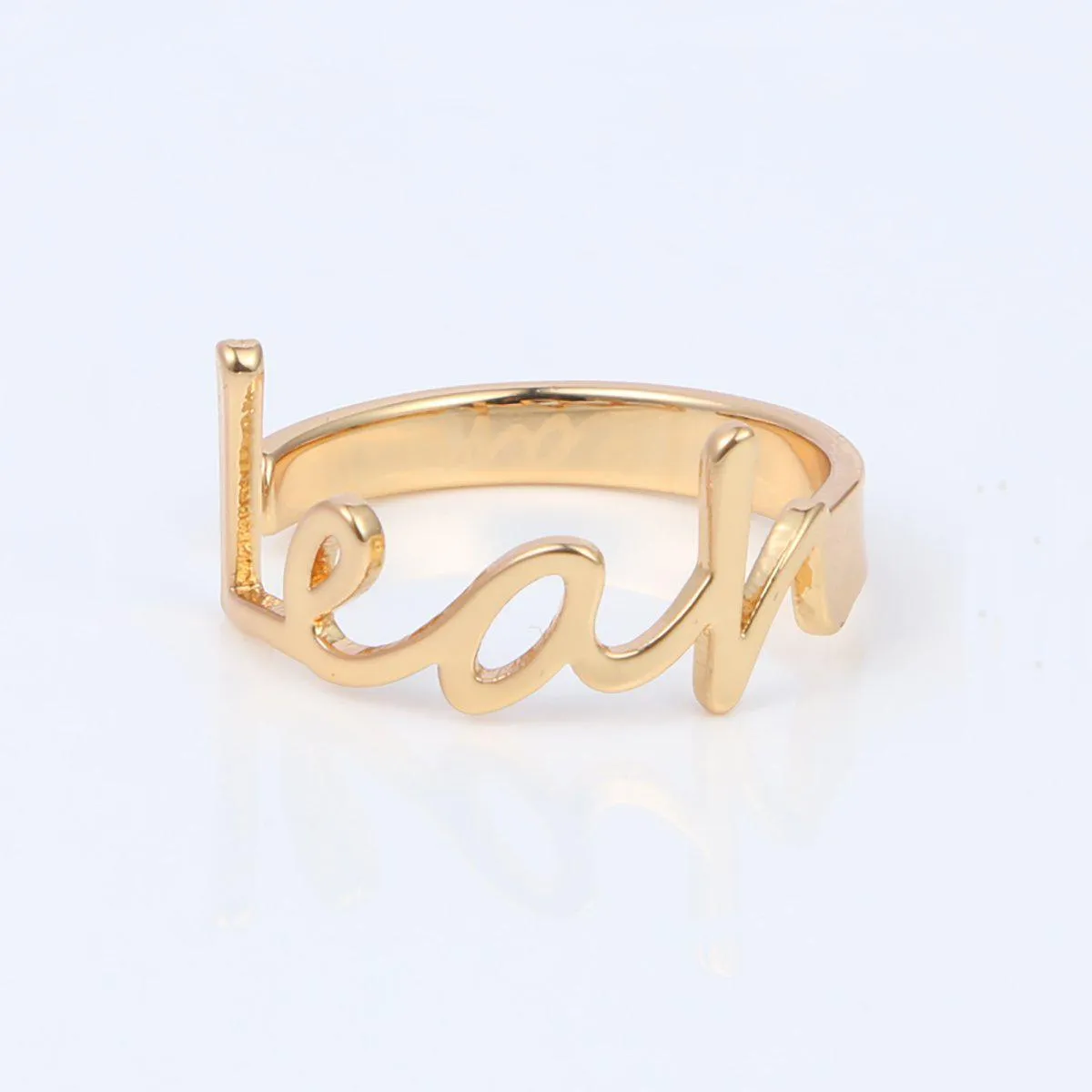 Personalize Your Name Bold Ring