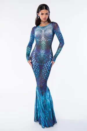 Siren Noir Mermaid Dress