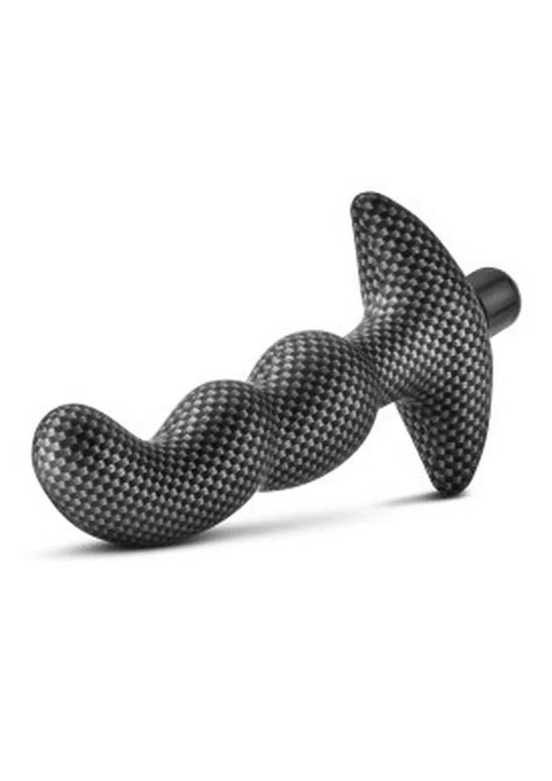 Spark Ignition Prv-02 Silicone Butt Plug - Carbon Fiber