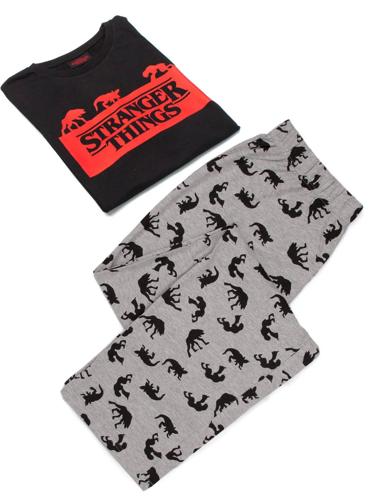 Stranger Things Pyjamas Mens Short OR Long Leg Options PJs Large