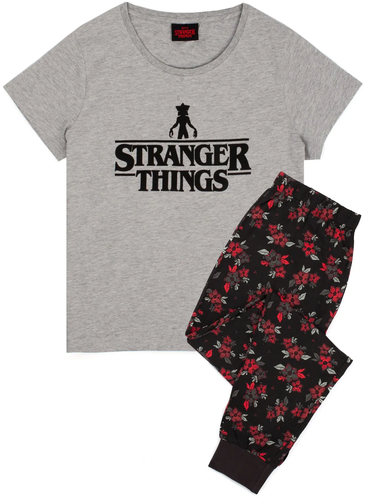 Stranger Things Pyjamas Womens Short OR Long Leg Options PJs