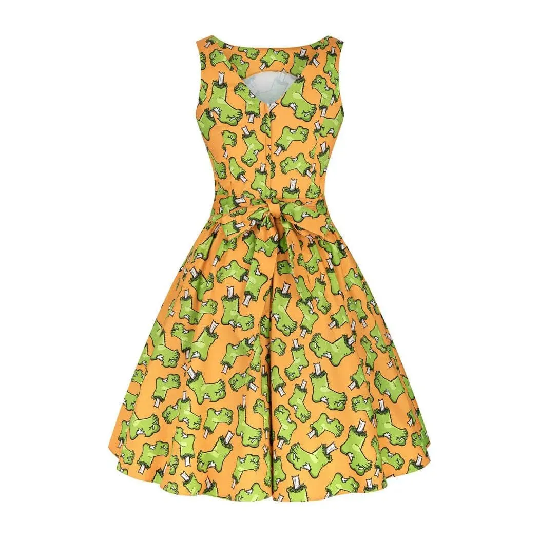 Tea Dress - Frankie's Foot Orange