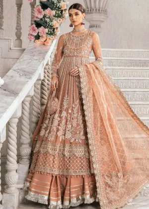 Unstitched Mbroidered Wedding Formals 2024 by Maria B | BD-2804