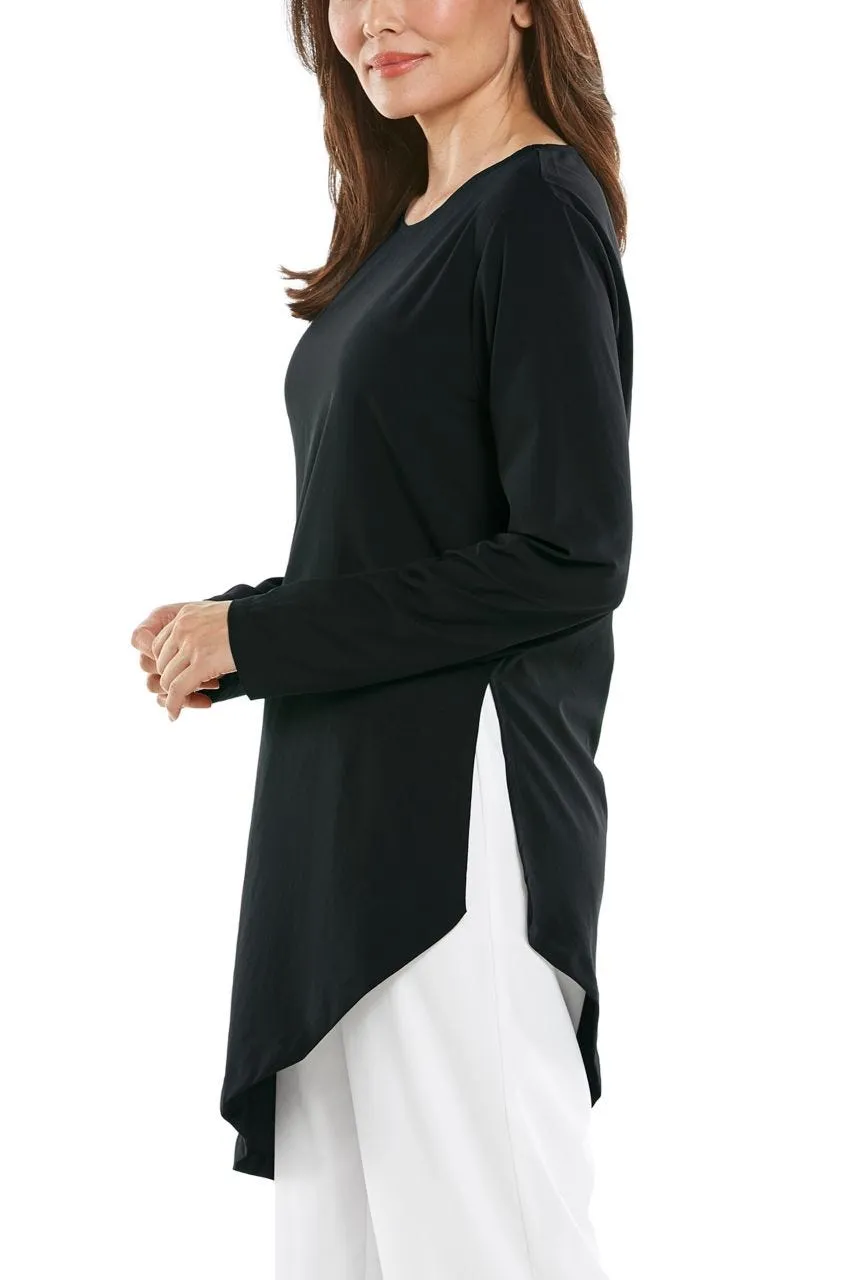 Women's Felanti Fashion Tunic Top  |  Black