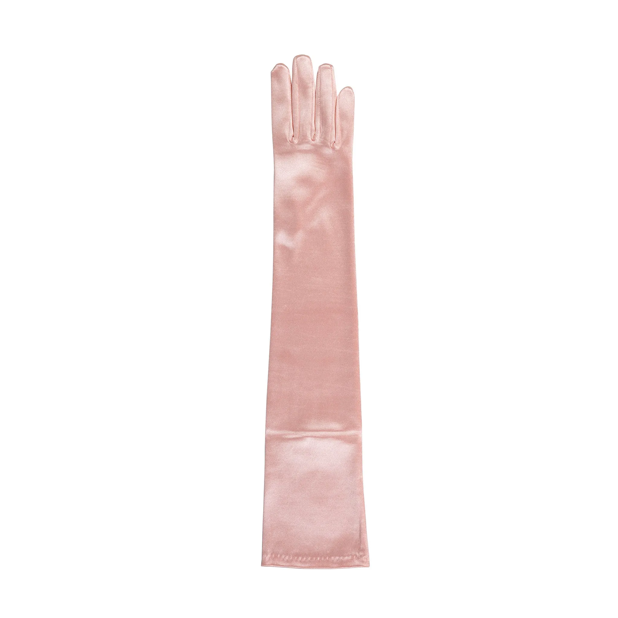 Women's Long Above-Elbow Satin Gloves