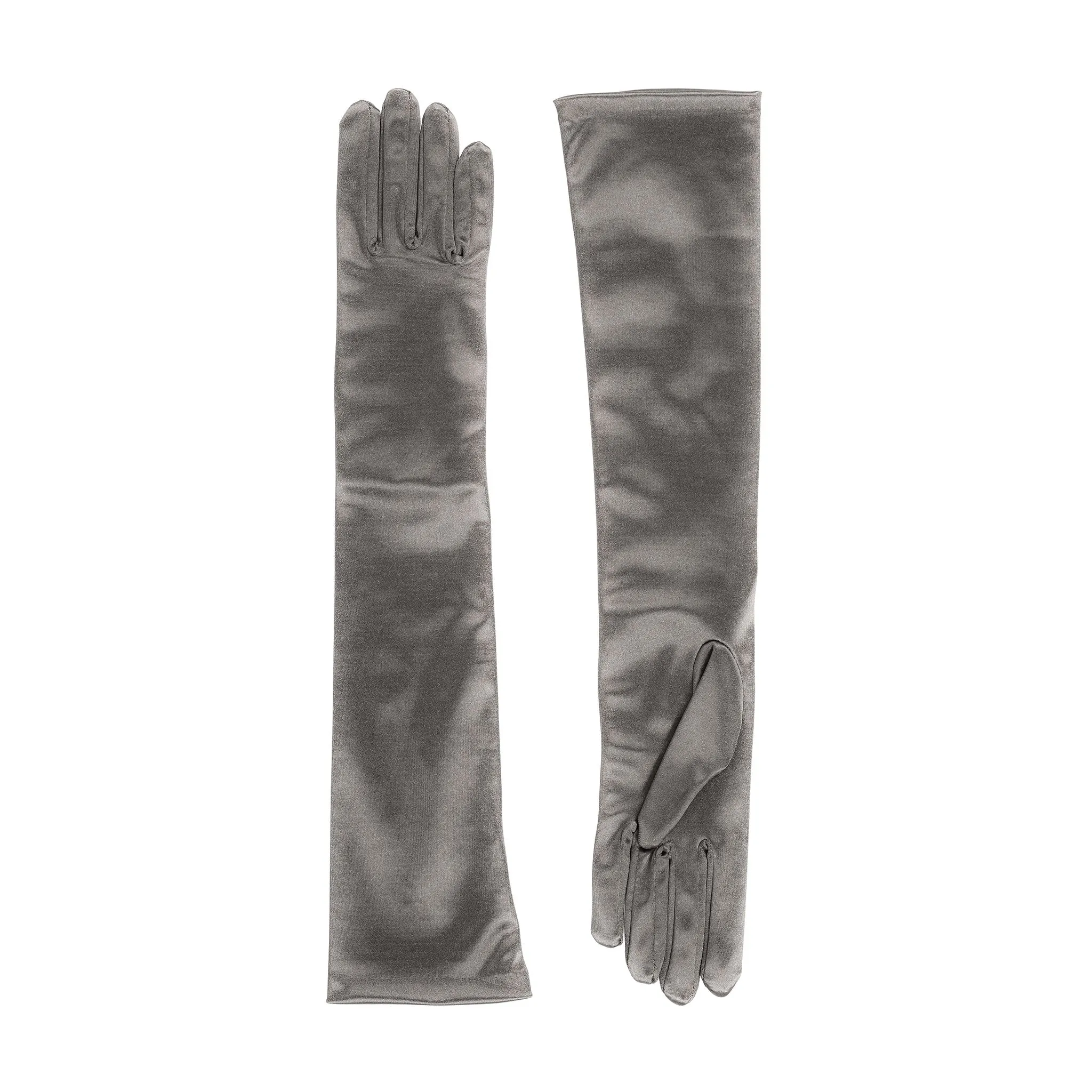 Women's Long Above-Elbow Satin Gloves