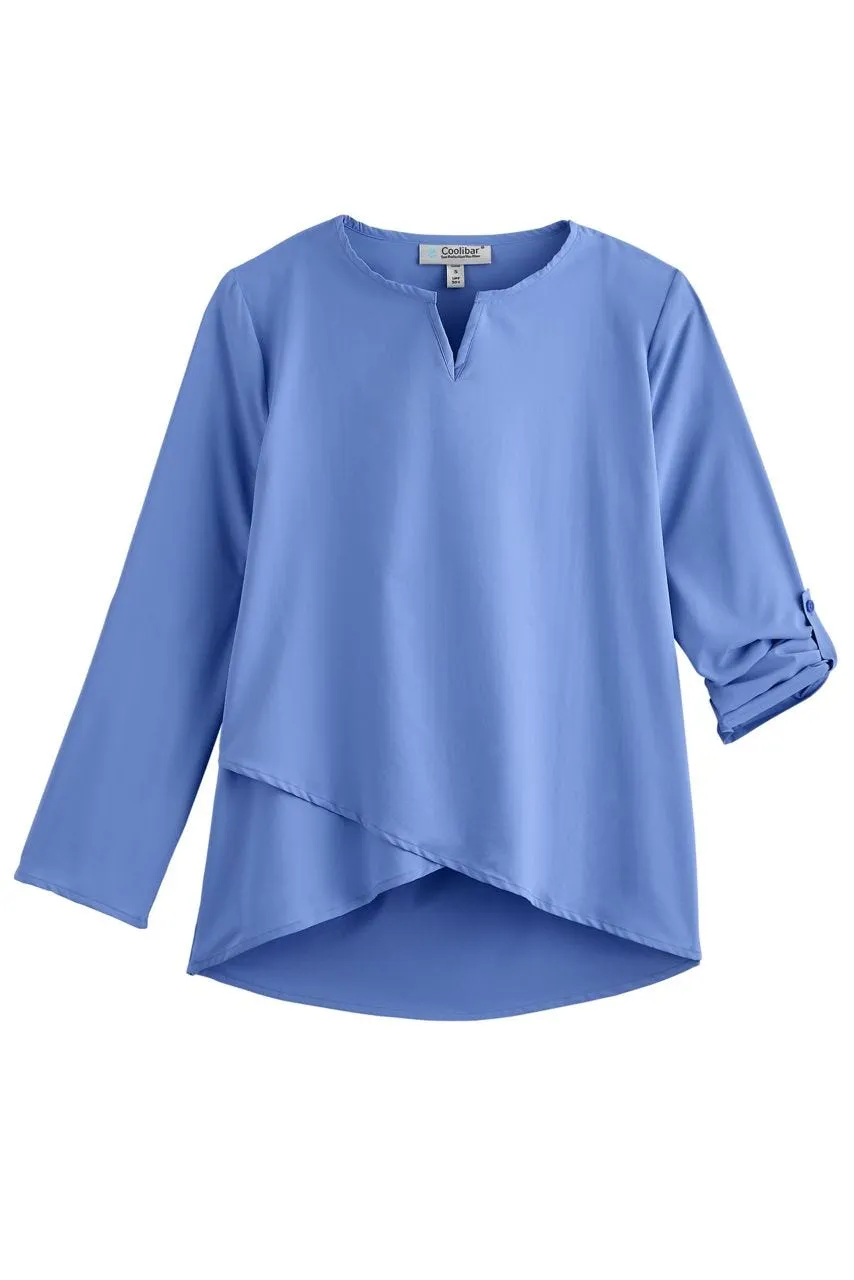 Women's Santa Barbara Tunic Top  |  Aura Blue